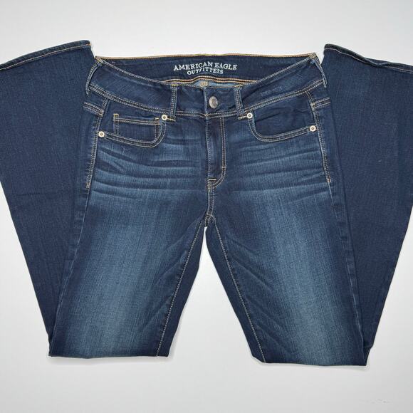 American Eagle | Dark Wash Kick Boot Jean - Picture 2 of 4